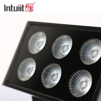 Imperméabilisez 6 le watt du × 5 RGBW 4 dans des lumières de 1 de LED inondation d'étape
