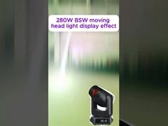 Effet d'éclairage de projecteur asservi BSW 280W