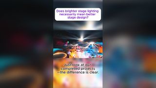 Un éclairage de scène plus lumineux signifie-t-il nécessairement une meilleure conception de scène ?