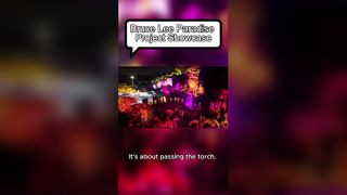 Vitrine du projet Bruce Lee Paradise