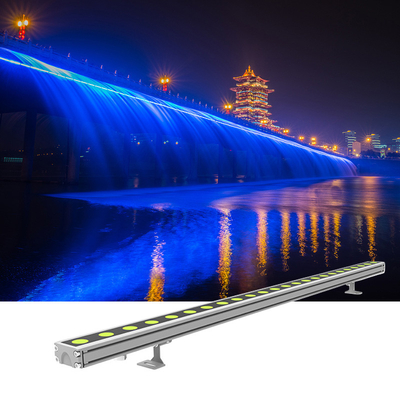 le joint linéaire de mur de 24W DMX512 LED allume l'angle de faisceau de 0.3M 0.5M 1M 40°