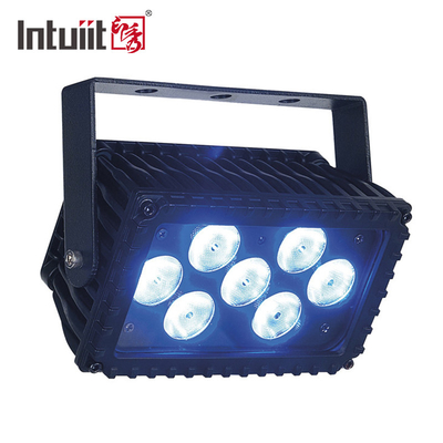 lumière d'inondation de 7x3W RVB LED pour la place extérieure d'éclairage de façade d'église