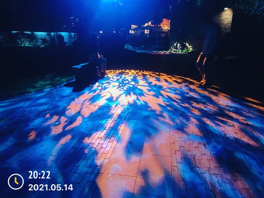 La vague d'eau extérieure légère de Rgbw d'eau d'effet dynamique imperméable de vague a mené la lumière de projecteur de Gobo