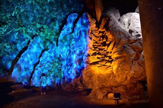 Projet de lumière de sol à ondes d'eau extérieures à LED de 60 watts pour les villes
