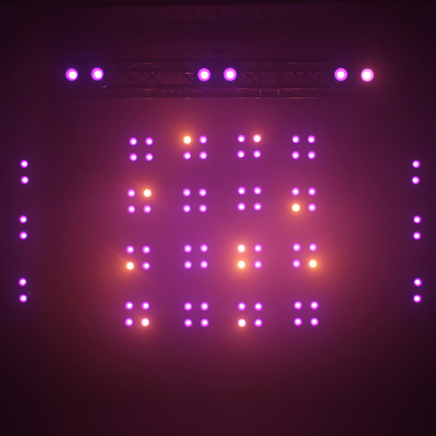 Lumière pour aveugles 4x90W RGB 3 en 1 Matrix Fête pour aveugles Dj Disco