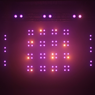 Ip65 4x90W Ambre Blanc chaud Led Cob Audience Blinder Lumière extérieure imperméable à l'eau 4 yeux Peaky Blinders