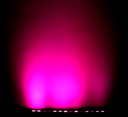 DMX512 14*10w RGBW 4in1 Pixel Led Bar de lave-murs IP65 résistant à l'eau Dj Mariage Événements de la ville Scène extérieure Led Wash Light