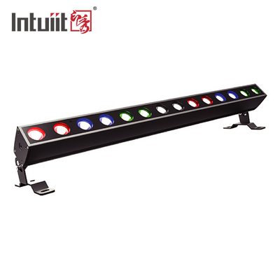 DMX512 14*10w RGBW 4in1 Pixel Led Bar de lave-murs IP65 résistant à l'eau Dj Mariage Événements de la ville Scène extérieure Led Wash Light