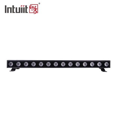DMX512 14*10w RGBW 4in1 Pixel Led Bar de lave-murs IP65 résistant à l'eau Dj Mariage Événements de la ville Scène extérieure Led Wash Light