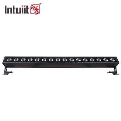 16x5W RGBW LED Lumière de lave-vaisselle Bar DMX Lumière de scène Église de mariage DJ Live Events Lampes à LED Atmosphère Lumière