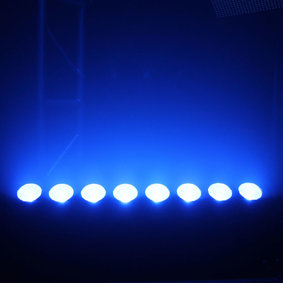 8x15W Led Wall Washer Bar d'éclairage extérieur 3 en 1 avec Dmx512 lumières pour l'extérieur du bâtiment
