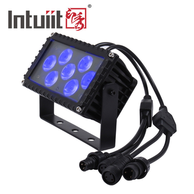 7x3W IP66 Lumières d'inondation extérieures à LED utilisent LED Extérieur 25 degrés Angle de projection architecturale Floodlight Façade Light