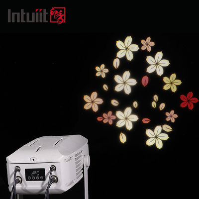 Projection de logo personnalisé laser étanche à l'extérieur porte intérieure plancher rotatif gobo projecteur 400w lumière de scène à LED
