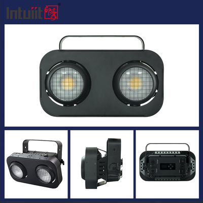 2 yeux 2*90W Dmx512 Contrôle de l'épissage du cob Le spectateur Effets aveugle Lumière de scène