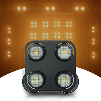 Blinders imperméables DMX Stage Lumière ambre chaud blanc IP65 cob led 4x90w Blinders extérieurs Blinders