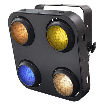 Blinders imperméables DMX Stage Lumière ambre chaud blanc IP65 cob led 4x90w Blinders extérieurs Blinders