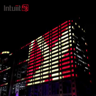12X3W Nouveau design Laveuse murale LED extérieure IP65 imperméable à l'eau DMX RGBW Laveuse murale LED