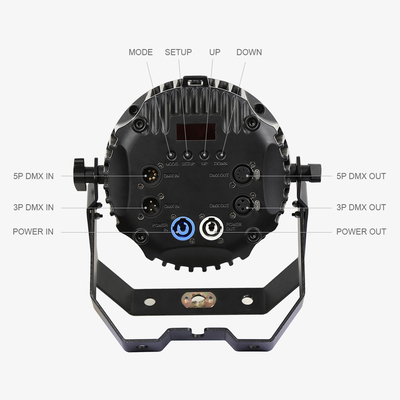 Lumière à LED IP65 12x10W RGBW