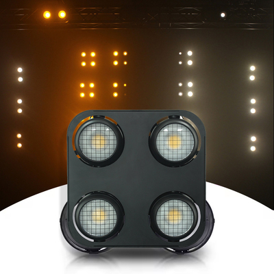Lumière de stores LED 4x90W LED COB Éclairage de scène Ambre et blanc chaud LED Stores du public lumière dans le bar de musique DJ