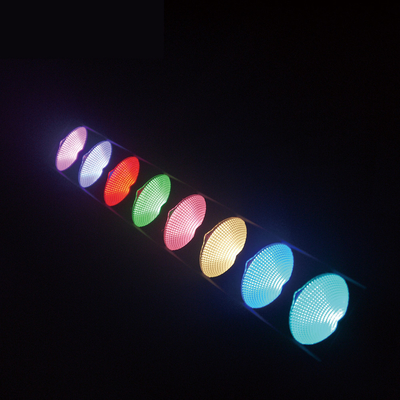 15W COB RGB 3 en 1 Led stage light avec DMX stage lights bar led wall lights disco pour le night club stage disco show