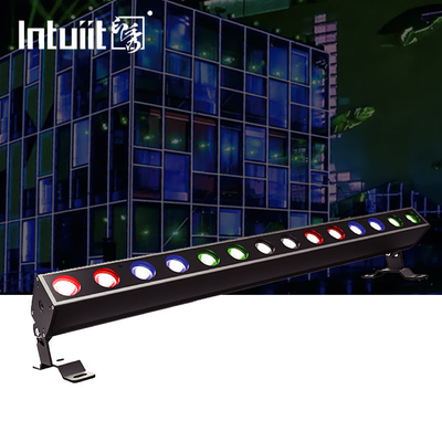 3000K RGBW 4 en 1 Lumières de scène DJ Bar Led Lumière de lavage pour la fête du mariage à l'église
