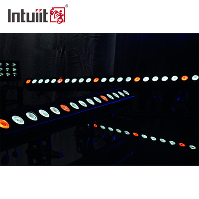 15*10Watt bâtiment extérieur IP65 Bar résistant à l'eau résistant à l'eau Pixel DMX512 RGBWA-UV