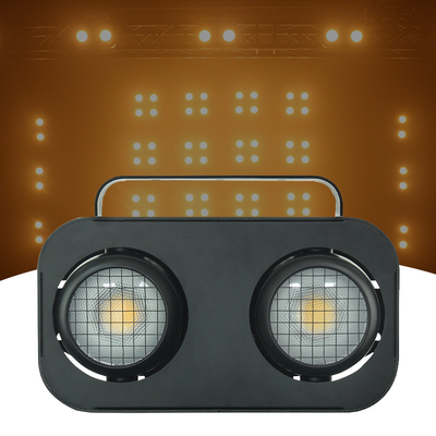 2 yeux professionnels haute luminosité aveugle 2x90W Cob Led Stage Par Audience Light
