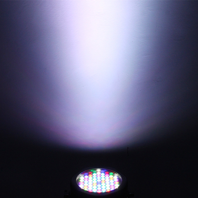 54 LEDs par lumière imperméable à l'eau IP65 noté extérieur 54*3w RGBW 4in1 Stage Light DMX512