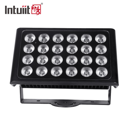 24PCS 160W lumière de couleur de la ville RGBW 4in1 ip65 étanche à l'eau haut bâtiment lavage led ville couleur lumière de scène
