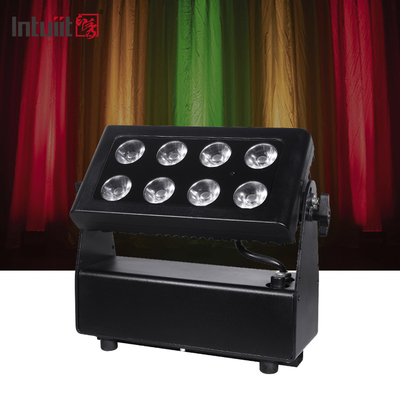 8*15W lumière de ville couleur RGBW 4in1 ip65 étanche à l'eau de haut bâtiment lumière de lavage de mur ville couleur LED