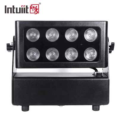 8*15W lumière de ville couleur RGBW 4in1 ip65 étanche à l'eau de haut bâtiment lumière de lavage de mur ville couleur LED