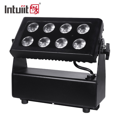 8*15W lumière de ville couleur RGBW 4in1 ip65 étanche à l'eau de haut bâtiment lumière de lavage de mur ville couleur LED