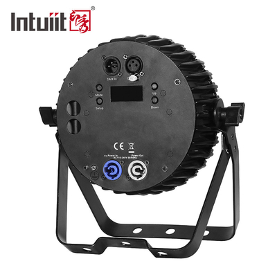 122W LED Party Light Laser DJ Disco KTV Par Lamp DMX 512 Strobe Effect Lighting Cound Activé Pour Noël Bar Club W