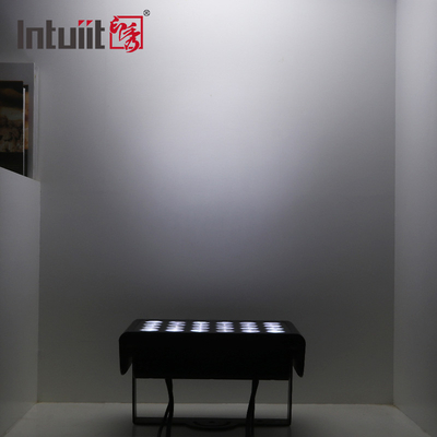 Nouveau design de l'extérieur de l'éclairage de paysage architectural LED Angle de faisceau étroit IP65 160W RGBW DMX512 projecteurs LED