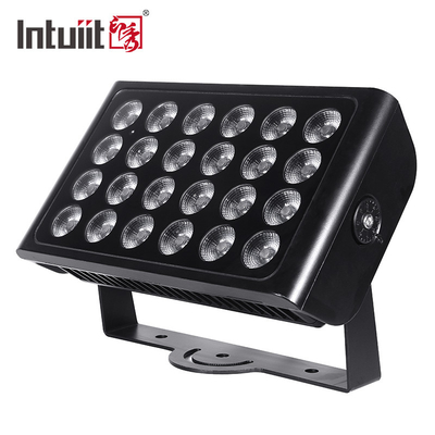 Nouveau design de l'extérieur de l'éclairage de paysage architectural LED Angle de faisceau étroit IP65 160W RGBW DMX512 projecteurs LED