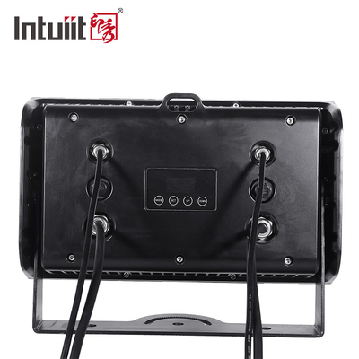 Nouveau design de l'extérieur de l'éclairage de paysage architectural LED Angle de faisceau étroit IP65 160W RGBW DMX512 projecteurs LED
