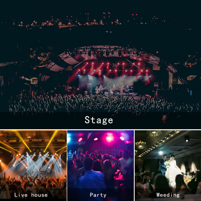 7 LEDs 22W Led Par Stage RGB Disco Light Dmx512 Light Stage Pour les fêtes DJ Event