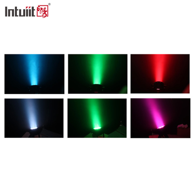 Mini LED tête mobile DJ Lumière de scène RGB Faisceau de projecteurs DMX 512 Lumières de fête de disco pour le mercredi