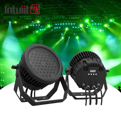 Lumières extérieures RGBW pour scène Par IP65 étanche Concert mariage 54 Parcan Scène Dmx Led Light
