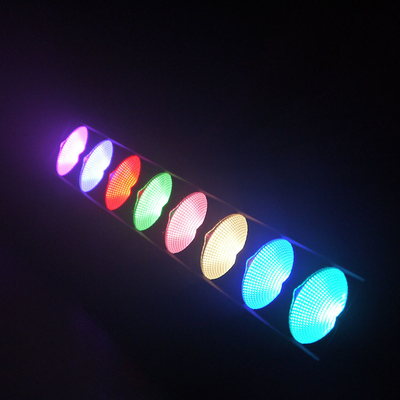 IP65 8*15W Led stage light avec DMX RDM led wall washer dj bar light rgb pixel led bar stage light
