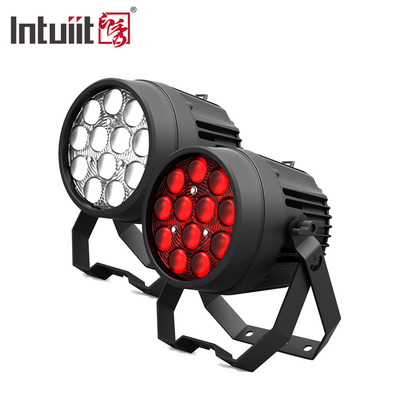 12x10W Puissantes lumières de discothèque DMX 512 Son activé par LED