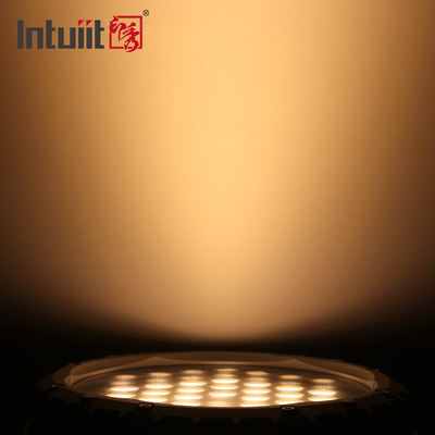 jardin extérieur mené imperméable de paysage de lumière d'inondation de 72w RGBW DMX512 autour de lumière de pair d'étape