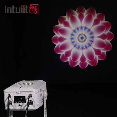 Résistance à l'eau 100W Logo personnalisé Publicité Gobo rotatif projecteur Lumière Publicité extérieure