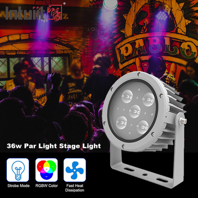 36W projecteurs extérieurs de paysage de C.C 24V RGBW LED