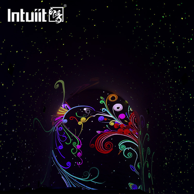 Étoile du ciel étoile lumière laser IP65 imperméable à la pluie rgb Flue de feu lumière laser jardin de fête décor lampe étoile projecteur de lumière