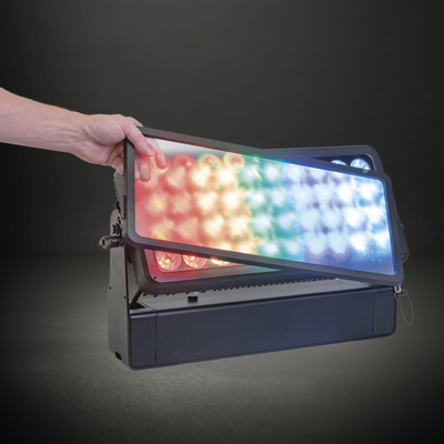 Éclairage extérieur DJ Event Blinder IP65 Citycolor Lavoir murale Stage 40X10W RGBW 4 en 1 Laveuse murale LED Ville de couleur