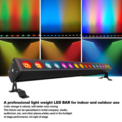 Le powercon imperméable de lumière d'étape du rgbw 4in1 de Dmx 16x5w a mené le joint de mur pour des barres d'amphithéâtres