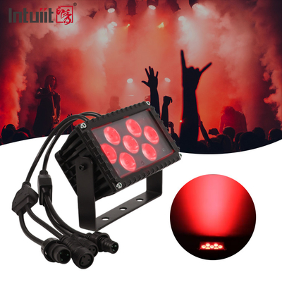 7x3W RGB LED extérieur imperméable à l'eau IP66 Projection architecturale projecteur Façade