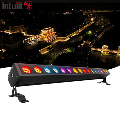 Maison en aluminium de haute qualité résistant à l'eau extérieur IP65 16x5w LED Lumière linéaire