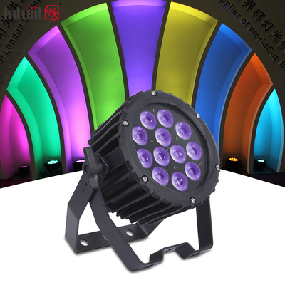 Lumière de lavage mini DMX 12X3W rgbw éclairage de disco led par peut lumières de scène pour la fête de discothèque dj